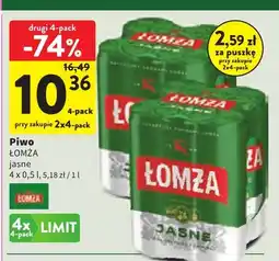 Intermarche Piwo Łomża 4-pak oferta