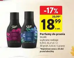 Intermarche Perfumy do prania Silan oferta