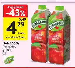 Intermarche Sok Tymbark jabłko 100% oferta
