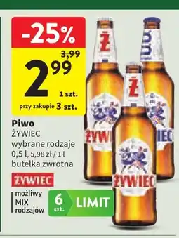 Intermarche Piwo Żywiec oferta