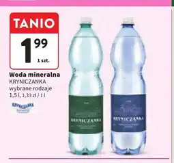 Intermarche Woda mineralna Kryniczanka oferta