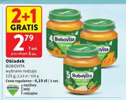 Intermarche Obiadek BoboVita oferta
