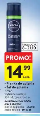 Intermarche Żel do golenia Nivea oferta