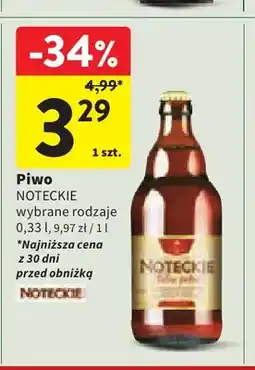 Intermarche Piwo Noteckie oferta