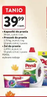 Intermarche Kapsułki do prania Persil oferta