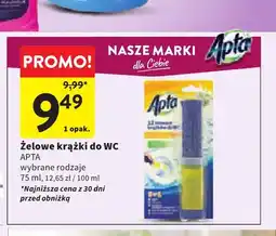 Intermarche Żelowe krążki do WC Apta oferta