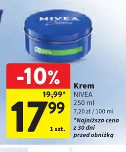 Intermarche Krem Nivea oferta