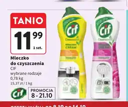 Intermarche Mleczko do czyszczenia Cif oferta