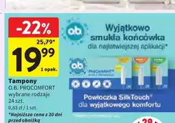 Intermarche Tampony O.B. ProComfort oferta