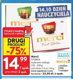Intermarche Czekoladki Merci oferta