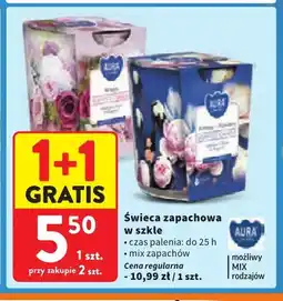 Intermarche Świeca zapachowa w szkle Aura oferta