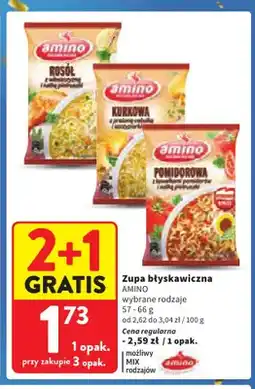 Intermarche Zupa błyskawiczna Amino rosół oferta