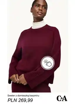 C&A Sweter z domieszką kaszmiru C & A oferta