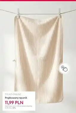 Sinsay Prążkowany ręcznik oferta