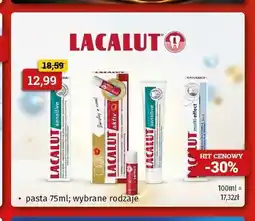 Drogeria Kosmyk Pasta do zębów Lacalut Sensitive oferta