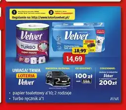 Drogeria Kosmyk Ręcznik papierowy Turbo Velvet oferta