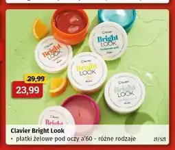 Drogeria Kosmyk Płatki żelowe pod oczy Bright Look Clavier oferta