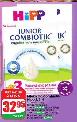 Dino Mleko Bio Combiotik Hipp 2 oferta