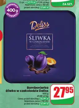 Dino Bombonierka śliwka w czekoladzie Deliss oferta