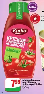 Dino Ketchup łagodny z pomidorami malinowymi Kotlin oferta
