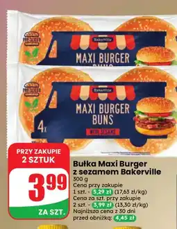 Dino Bułka Maxi Burger z sezamem Bakerville oferta