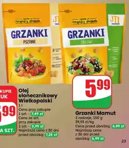 Dino Grzanki pszenne Mamut oferta