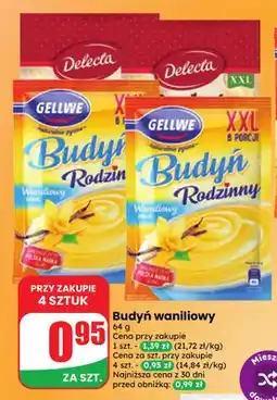 Dino Budyń waniliowy Delecta oferta