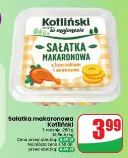 Dino Sałatka makaronowa Kotliński oferta