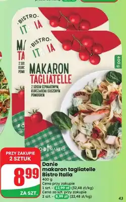 Dino Danie makaron tagliatelle Bistro Italia oferta