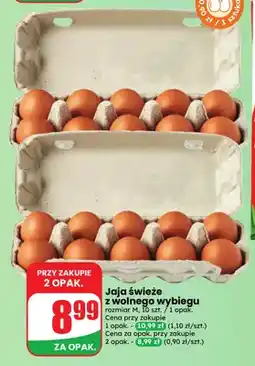 Dino Jajka kurze świeże z wolnego wybiegu rozmiar M oferta