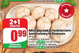 Dino Mini pączek z nadzieniem karmelowym Stokson oferta