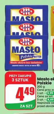 Dino Masło ekstra Polskie Mlekovita 82% oferta