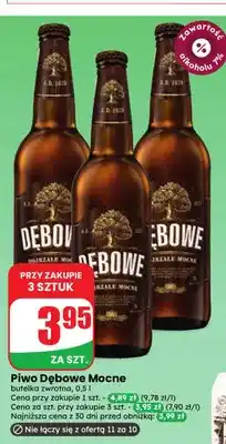 Dino Piwo Dębowe Mocne oferta