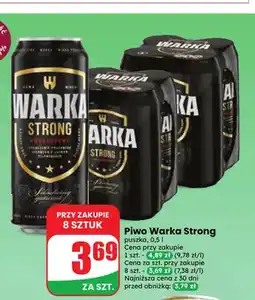 Dino Piwo Warka Strong oferta