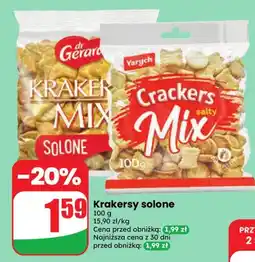 Dino Krakersy solone Dr Gerard oferta