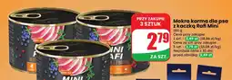 Dino Mokra karma dla psa z kaczką Rafi Mini oferta