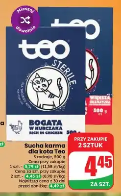 Dino Sucha karma dla kota Teo oferta