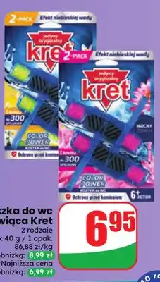 Dino Zawieszka do wc barwiąca Kret 2-pak oferta