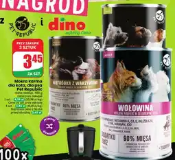 Dino Mokra karma dla kota Pet Republic wołowina oferta