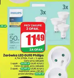 Dino Żarówka LED GU10 Philips oferta