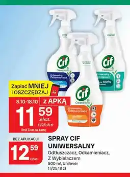 Chorten Spray uniwersalny Cif Cleanboost Odtłuszczacz oferta