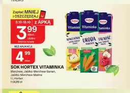 Chorten Sok Hortex Vitaminka marchew oferta