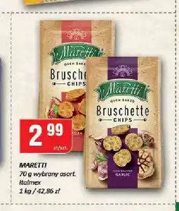Chorten Bruschette Chips Maretti czosnkowe oferta