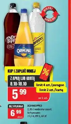 Chorten Napój gazowany Schweppes oferta