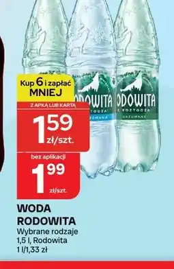 Chorten Woda mineralna gazowana Rodowita oferta
