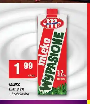 Mleko UHT Wypasione Mlekovita 3,2%