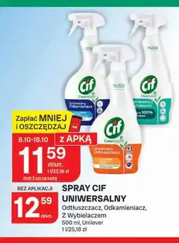 Chorten Spray Cif uniwersalny odtłuszczacz oferta