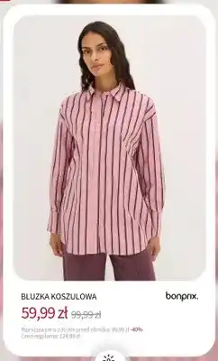 BonPrix Bluzka koszulowa bonprix oferta