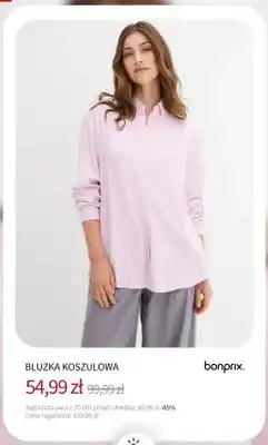 BonPrix Bluzka koszulowa Bonprix oferta