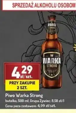Avita Piwo Warka Strong oferta